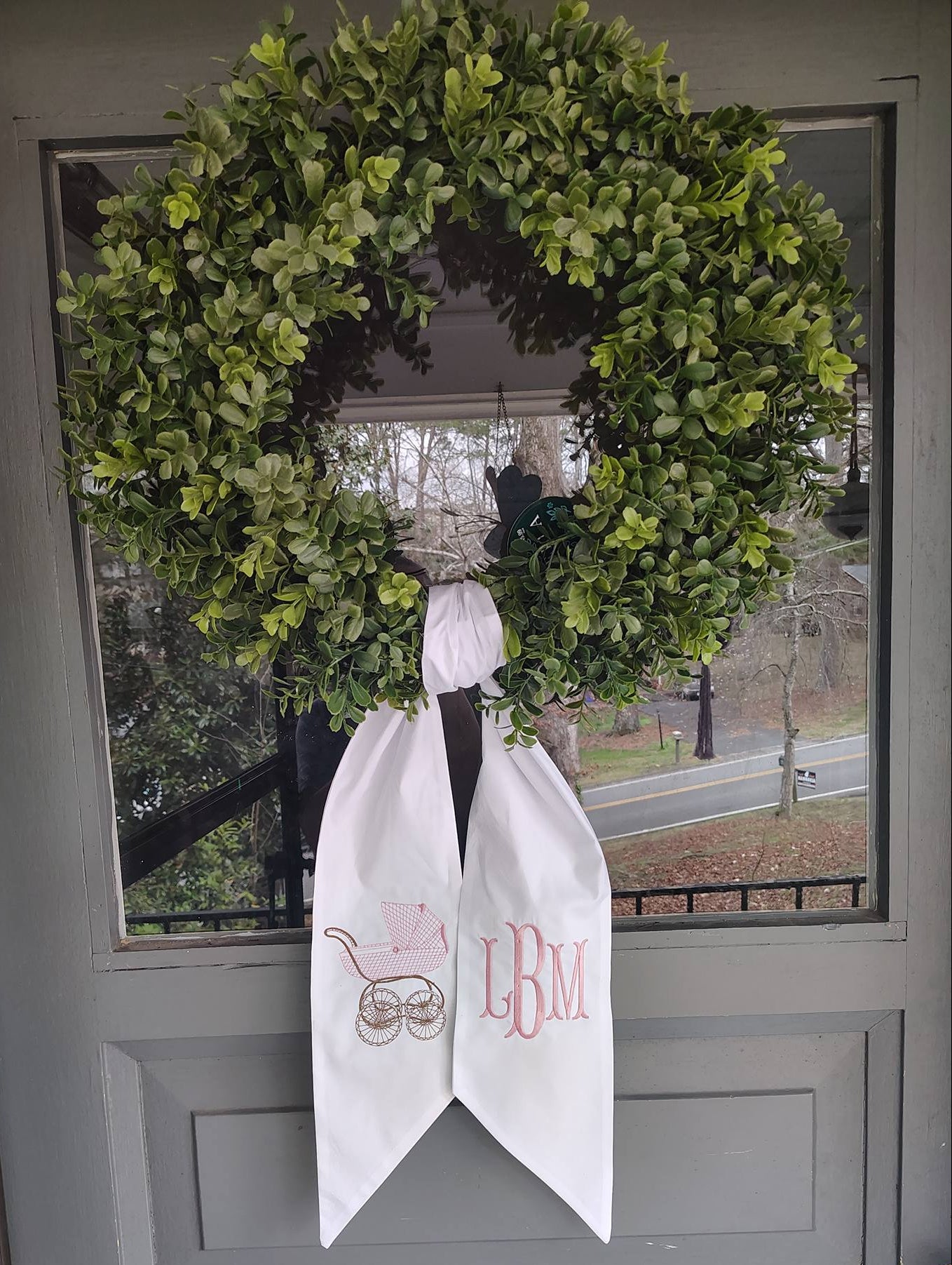 Wreath Sash