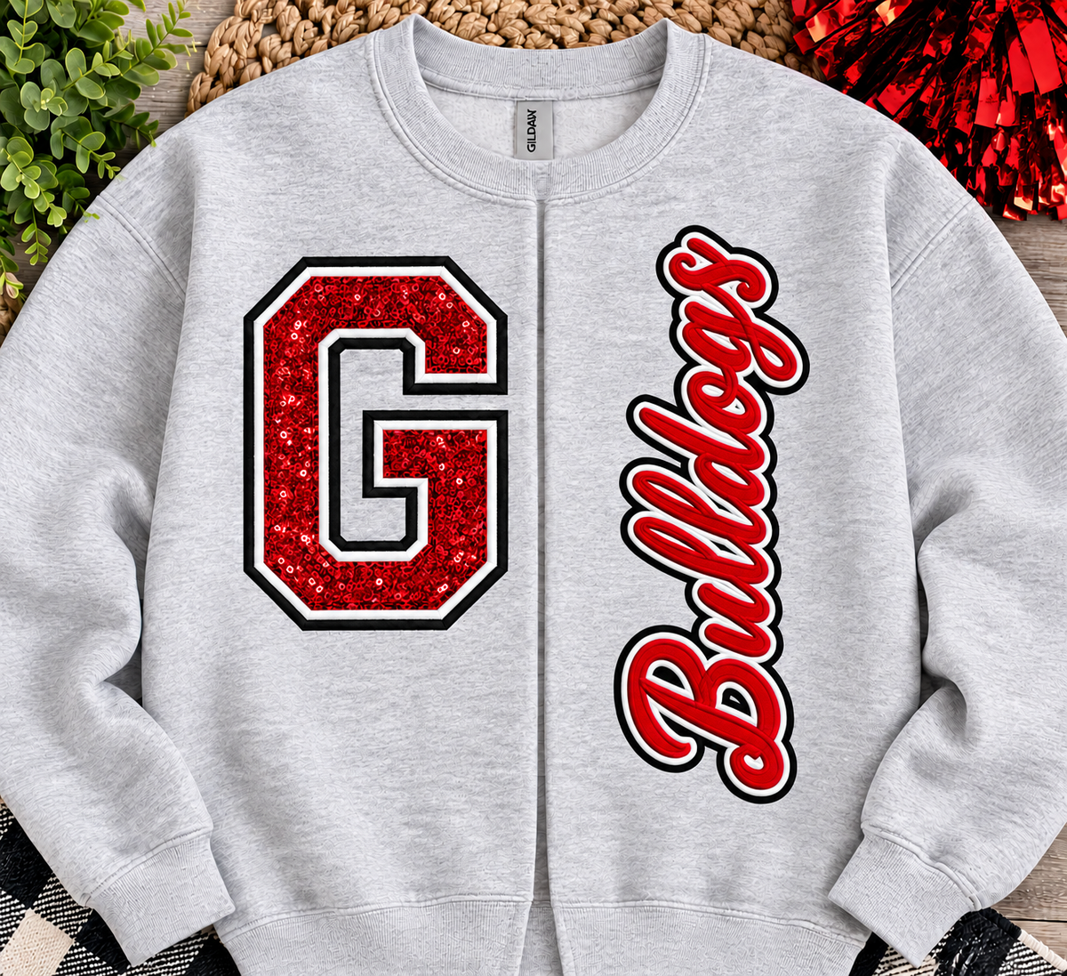 Bulldogs Faux Cardigan