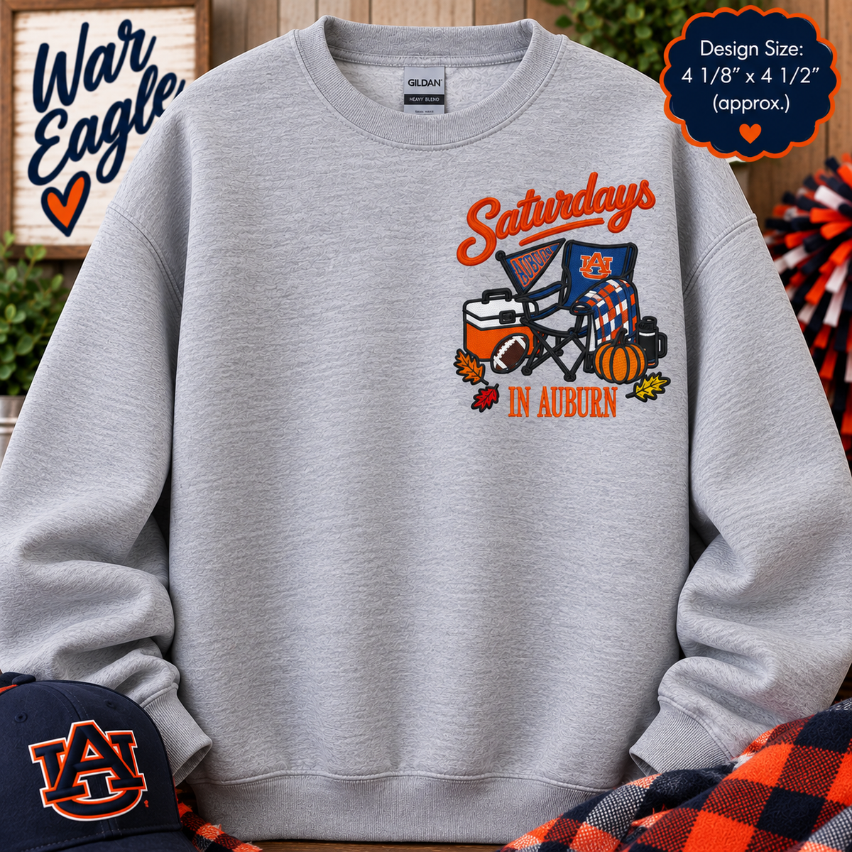 On Saturdays in Auburn Sweatshirt