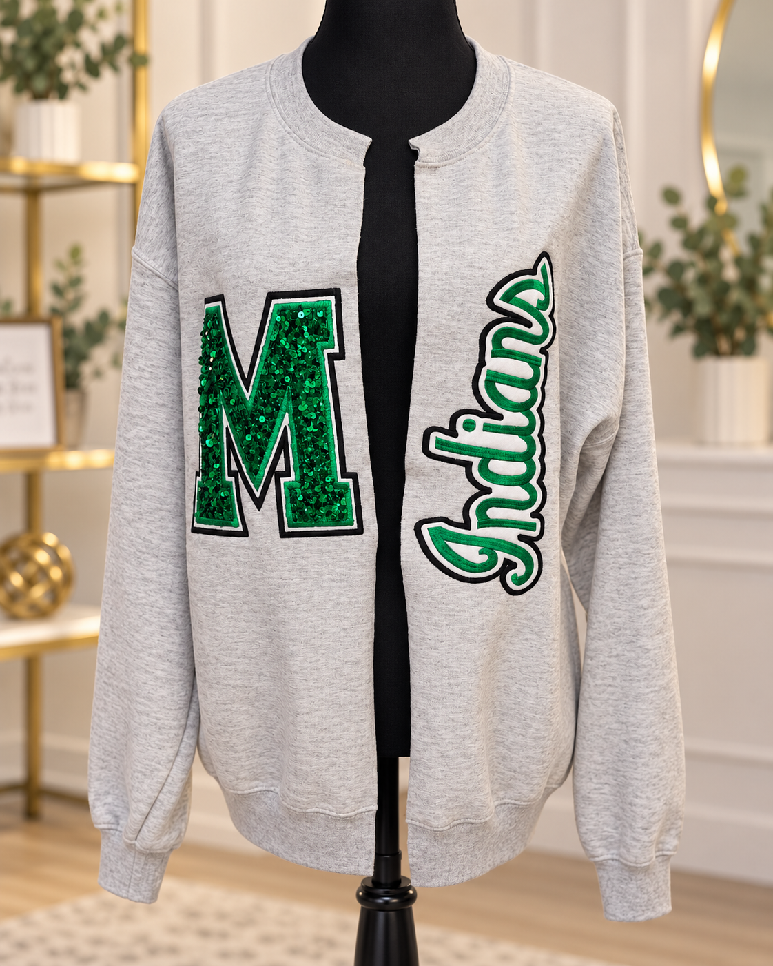 Indians Faux Cardigan