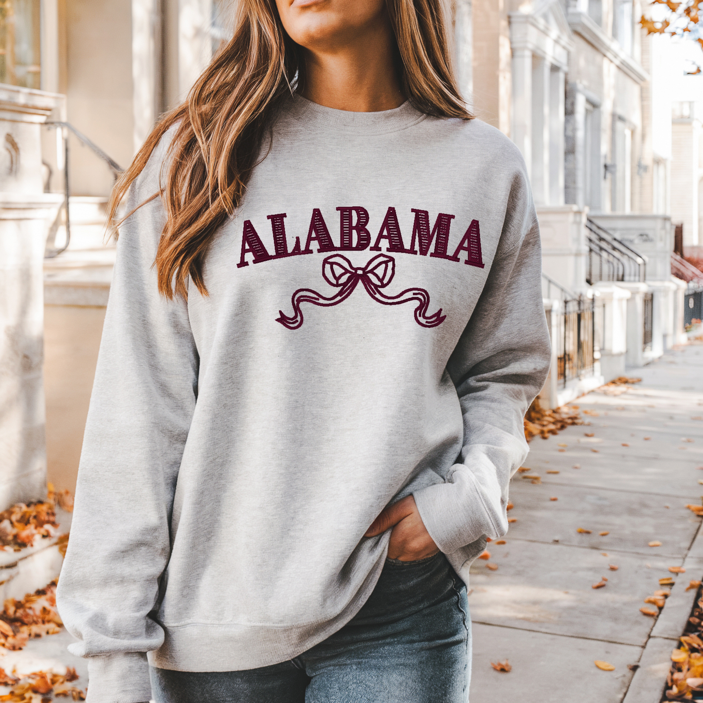 State name w/ bows