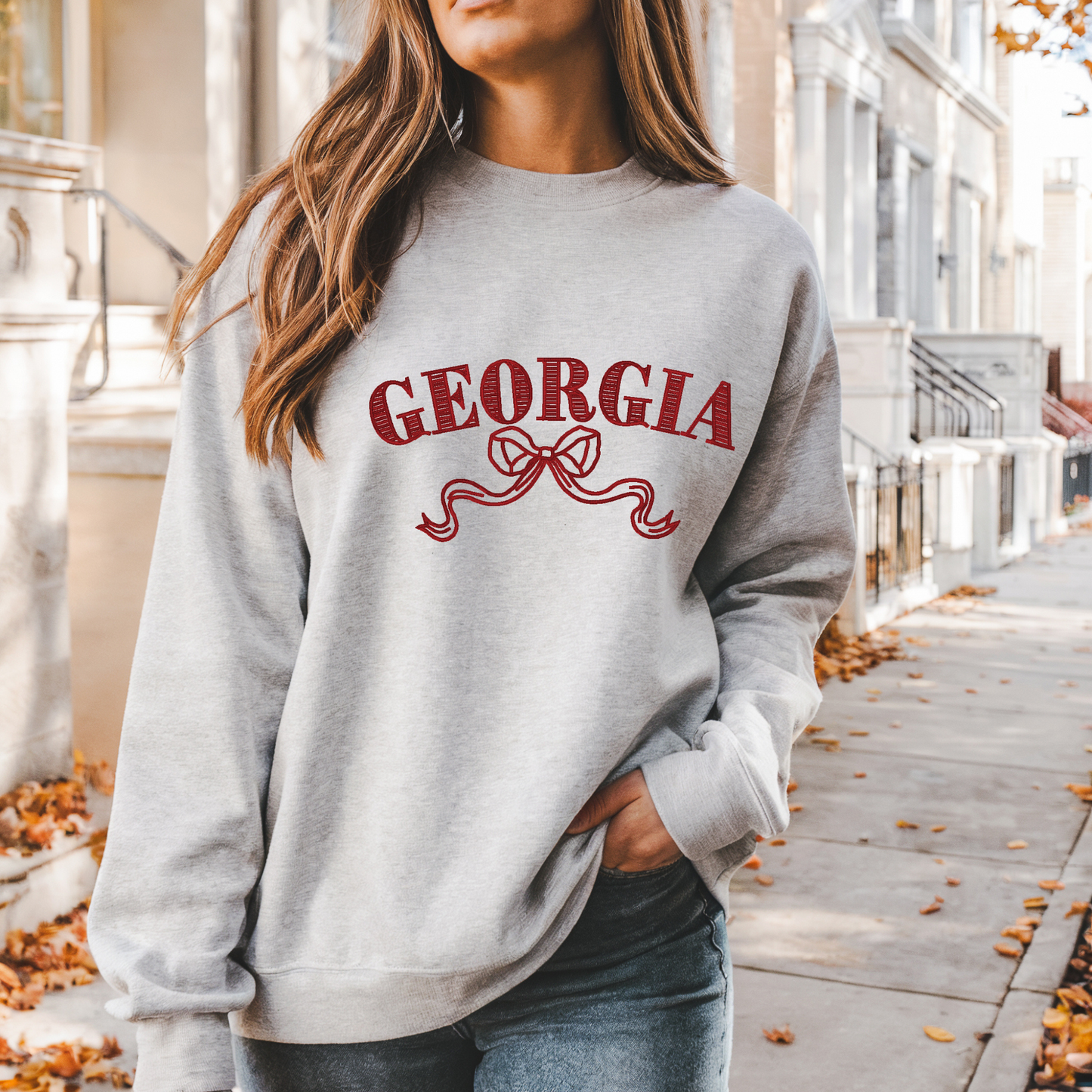 State name w/ bows
