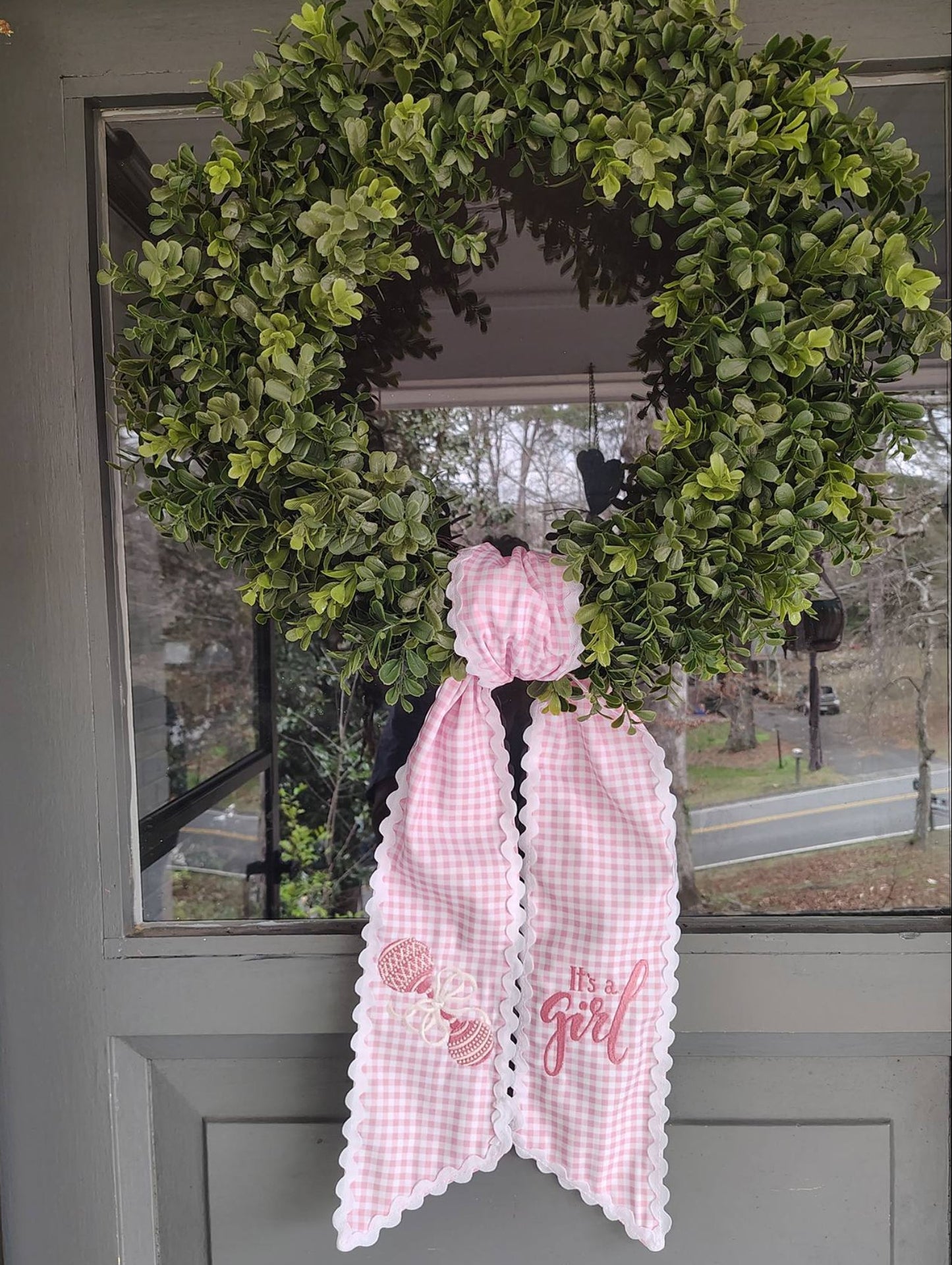 Wreath Sash