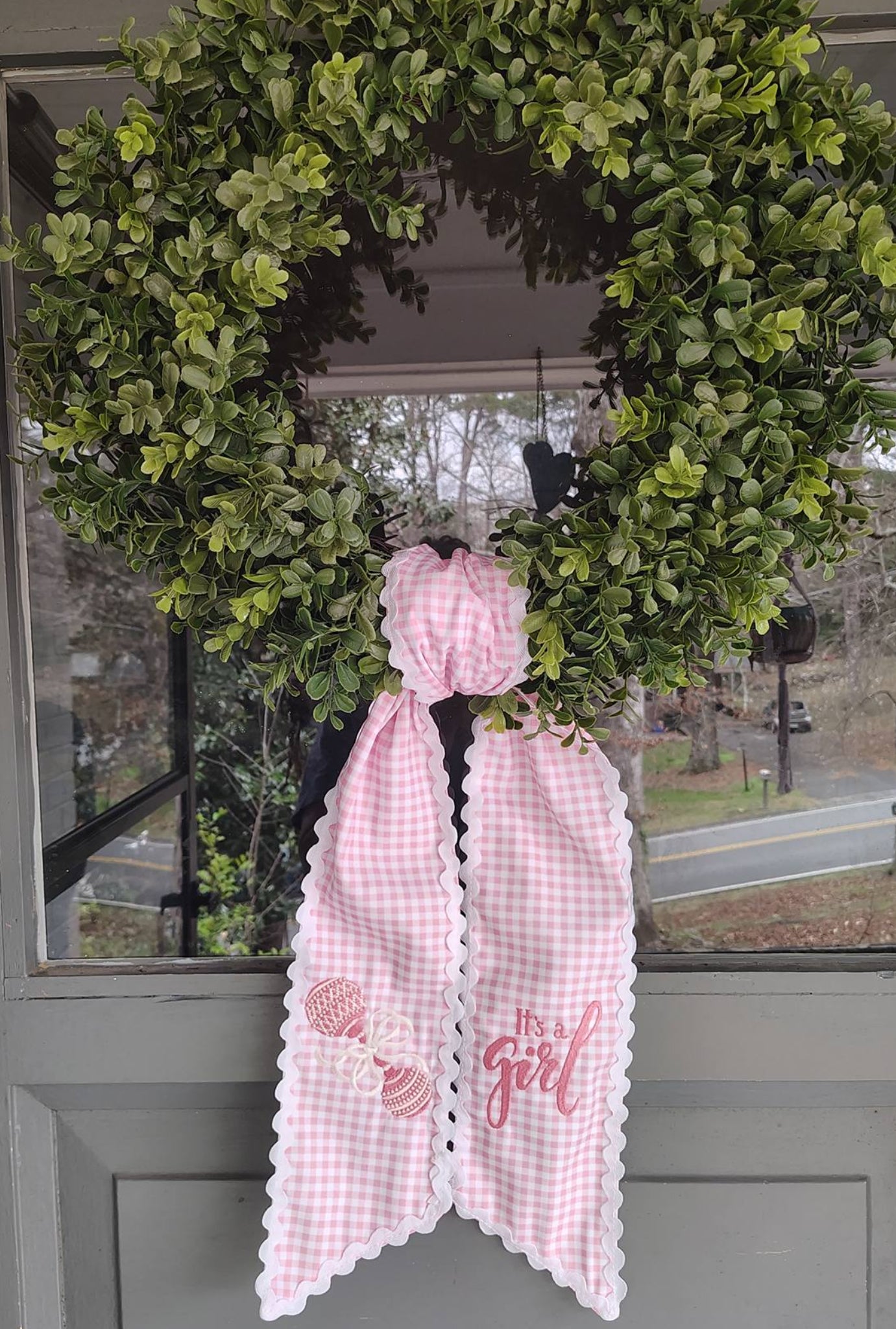 Girl Wreath Sash