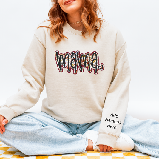 Mama Applique Crewneck