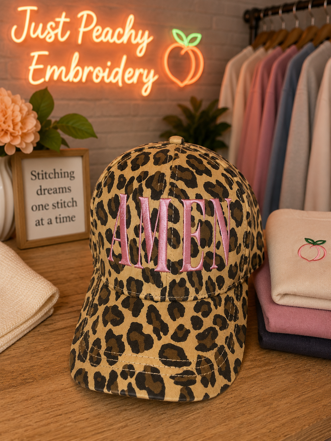 Amen Cheetah Hat